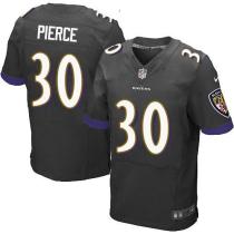 Nike Ravens -30 Bernard Pierce Black Alternate Men's Stitched NFL New Elite Jersey Nike Ravens -30 Bernard Pierce Black Alternate Men's Stitched NFL New Elite Jersey