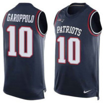 Nike New England Patriots -10 Jimmy Garoppolo Navy Blue Team Color Stitched NFL Limited Tank Top Jer Nike New England Patriots -10 Jimmy Garoppolo Navy Blue Team Color Stitched NFL Limited Tank Top Jer