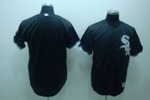 Chicago White Sox Blank Stitched Black MLB Jersey