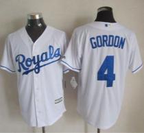 Kansas City Royals -4 Alex Gordon White New Cool Base Stitched MLB Jersey Kansas City Royals -4 Alex Gordon White New Cool Base Stitched MLB Jersey