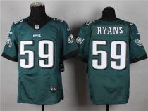 Nike Philadelphia Eagles #59 DeMeco Ryans Midnight Green Team Color Men's Stitched NFL New Elite Jer Nike Philadelphia Eagles #59 DeMeco Ryans Midnight Green Team Color Men's Stitched NFL New Elite Jer