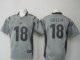 Nike Cincinnati Bengals -18 A J Green Gray Stitched NFL Limited Gridiron Gray Jersey