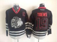 Chicago Blackhawks -19 Jonathan Toews New Black Ice Stitched NHL Jersey