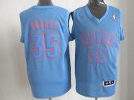 Oklahoma City Thunder -35 Kevin Durant Blue Big Color Fashion Stitched NBA Jersey