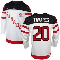 Olympic CA 20 John Tavares White 100th Anniversary Stitched NHL Jersey Olympic CA 20 John Tavares White 100th Anniversary Stitched NHL Jersey