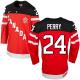 Olympic CA 24 Corey Perry Red 100th Anniversary Stitched NHL Jersey