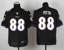 Nike Baltimore Ravens -88 Dennis Pitta Black Alternate NFL Elite Jersey Nike Baltimore Ravens -88 Dennis Pitta Black Alternate NFL Elite Jersey