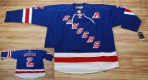 New York Rangers -2 Brian Leetch Stitched Blue NHL Jersey New York Rangers -2 Brian Leetch Stitched Blue NHL Jersey