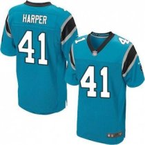 Nike Carolina Panthers -41 Roman Harper Blue Alternate Stitched NFL Elite Jersey Nike Carolina Panthers -41 Roman Harper Blue Alternate Stitched NFL Elite Jersey