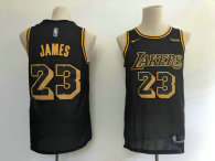 Los Angeles Lakers #23 black NBA Jerseys