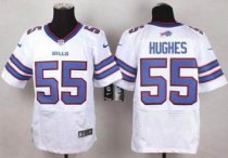 Nike Buffalo Bills -55 Jerry Hughes White Stitched NFL New Elite Jersey Nike Buffalo Bills -55 Jerry Hughes White Stitched NFL New Elite Jersey