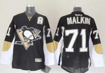 Pittsburgh Penguins -71 Evgeni Malkin Black Stitched NHL Jersey Pittsburgh Penguins -71 Evgeni Malkin Black Stitched NHL Jersey