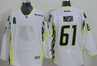 New York Rangers -61 Rick Nash White 2015 All Star Stitched NHL Jersey