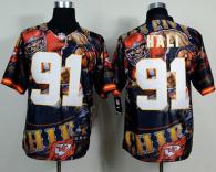 Nike Kansas City Chiefs #91 Tamba Hali Team Color Men's Stitched NFL Elite Fanatical Version Jersey