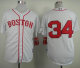 Boston Red Sox #34 David Ortiz White Stitched MLB Jersey