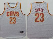 Cleveland Cavaliers -23 LeBron James Grey Fashion Stitched NBA Jersey Cleveland Cavaliers -23 LeBron James Grey Fashion Stitched NBA Jersey
