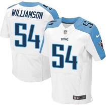 Nike Tennessee Titans -54 Avery Williamson White Stitched NFL Elite Jersey Nike Tennessee Titans -54 Avery Williamson White Stitched NFL Elite Jersey
