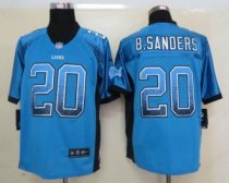 2013 New Nike Detroit Lions 20 B Sanders Drift Fashion Blue Elite Jerseys 2013 New Nike Detroit Lions 20 B Sanders Drift Fashion Blue Elite Jerseys