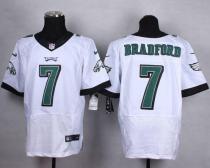Nike Philadelphia Eagles #7 Sam Bradford White Men's Stitched NFL New Elite Jersey Nike Philadelphia Eagles #7 Sam Bradford White Men's Stitched NFL New Elite Jersey