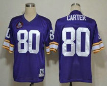 Mitchell And Ness Vikings -80 Cris Carter Purple Stitched Throwback NFL Jersey Mitchell And Ness Vikings -80 Cris Carter Purple Stitched Throwback NFL Jersey