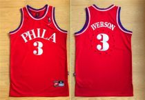 Philadelphia 76ers -3 Allen Iverson Red 1964 Throwback Stitched NBA Jersey Philadelphia 76ers -3 Allen Iverson Red 1964 Throwback Stitched NBA Jersey