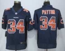 2015 New Nike Chicago Bears -34 Walter Payton Pro Line Navy Blue Fashion Strobe Jersey 2015 New Nike Chicago Bears -34 Walter Payton Pro Line Navy Blue Fashion Strobe Jersey