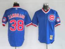 Mitchell and Ness Chicago Cubs -38 Carlos Zambrano Stitched Blue Throwback MLB Jersey Mitchell and Ness Chicago Cubs -38 Carlos Zambrano Stitched Blue Throwback MLB Jersey