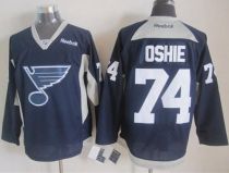 St Louis Blues -74 T J Oshie Navy Blue Practice Stitched NHL Jersey St Louis Blues -74 T J Oshie Navy Blue Practice Stitched NHL Jersey