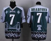 Nike Philadelphia Eagles #7 Sam Bradford Midnight Green Men's Stitched NFL Elite Noble Fashion Jerse Nike Philadelphia Eagles #7 Sam Bradford Midnight Green Men's Stitched NFL Elite Noble Fashion Jerse