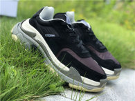 Authentic Balenciaga triple S Black Grey
