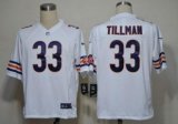 Nike Bears -33 Charles Tillman White Stitched NFL Game Jersey