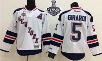 New York Rangers -5 Dan Girardi White 2014 Stadium Series With Stanley Cup Finals Stitched NHL Jerse New York Rangers -5 Dan Girardi White 2014 Stadium Series With Stanley Cup Finals Stitched NHL Jerse