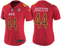 WOMEN'S AFC 2017 PRO BOWL BALTIMORE RAVENS #44 KYLE JUSZCYZYK RED GAME JERSEY