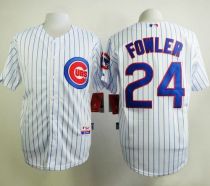 Chicago Cubs -24 Dexter Fowler White Home Cool Base Stitched MLB Jersey Chicago Cubs -24 Dexter Fowler White Home Cool Base Stitched MLB Jersey