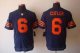 Nike Bears -6 Jay Cutler Navy Blue 1940s Throwback Stitched NFL Elite Jersey