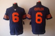 Nike Bears -6 Jay Cutler Navy Blue 1940s Throwback Stitched NFL Elite Jersey Nike Bears -6 Jay Cutler Navy Blue 1940s Throwback Stitched NFL Elite Jersey