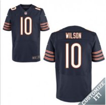 Nike Chicago Bears -10 Blue Wilson Elite Jersey Nike Chicago Bears -10 Blue Wilson Elite Jersey