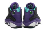 Perfect Air Jordan 13 GS Black Purle