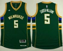 Milwaukee Bucks -5 Michael Carter-Williams Green Stitched NBA Jersey Milwaukee Bucks -5 Michael Carter-Williams Green Stitched NBA Jersey