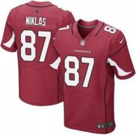 Nike Arizona Cardinals -87 Niklas Jersey Red Elite Home Jersey