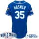 Kansas City Royals -35 Eric Hosmer Blue Alternate 2 Cool Base W 2014 World Series Patch Stitched MLB
