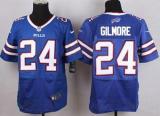 Nike Bills -24 Stephon Gilmore Royal Blue Team Color Men's Stitched NFL New Elite Jersey