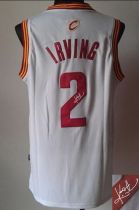 Revolution 30 Autographed Cleveland Cavaliers -2 Kyrie Irving White Stitched NBA Jersey Revolution 30 Autographed Cleveland Cavaliers -2 Kyrie Irving White Stitched NBA Jersey