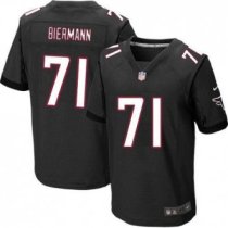 Nike Atlanta Falcons 71 Kroy Biermann Black Alternate Stitched NFL Elite Jersey Nike Atlanta Falcons 71 Kroy Biermann Black Alternate Stitched NFL Elite Jersey