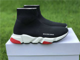 Authentic Balenciaga Speed Trainer black red (women)