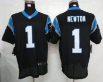 Nike Carolina Panthers -1 Cam Newton Black Team Color Stitched NFL Elite Jersey Nike Carolina Panthers -1 Cam Newton Black Team Color Stitched NFL Elite Jersey