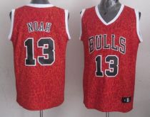 Chicago Bulls -13 Joakim Noah Red Crazy Light Stitched NBA Jersey Chicago Bulls -13 Joakim Noah Red Crazy Light Stitched NBA Jersey