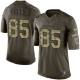 Nike Arizona Cardinals -85 Darren Fells Gresham Green Stitched NFL Limited Salute to Service Jersey