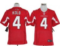 Nike Cardinals -4 Kevin Kolb Red Team Color Men's Stitched NFL Elite Jersey