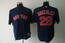Boston Red Sox #28 Adrian Gonzalez Dark Blue Cool Base Stitched MLB Jersey Boston Red Sox #28 Adrian Gonzalez Dark Blue Cool Base Stitched MLB Jersey